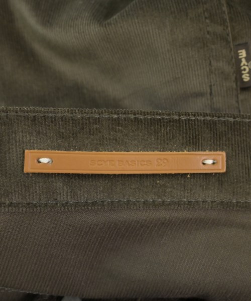 SCYE BASICS（サイベーシックス）その他 茶 サイズ:29(S位) メンズ/2200632899043