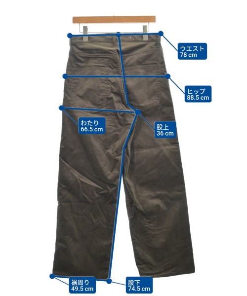 SCYE BASICS（サイベーシックス）その他 茶 サイズ:29(S位) メンズ/2200632899043