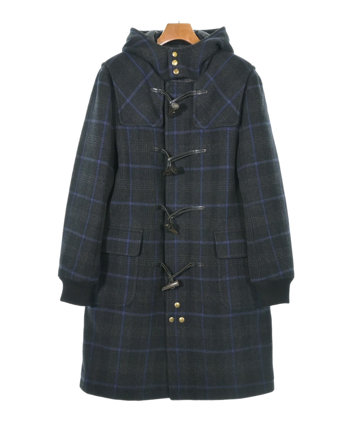 SCYE BASICS（サイベーシックス）ダッフルコート 黒 サイズ:40(M位