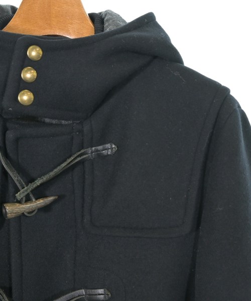 SCYE BASICS（サイベーシックス）ダッフルコート 黒 サイズ:36(XS位) メンズ/2200633677022