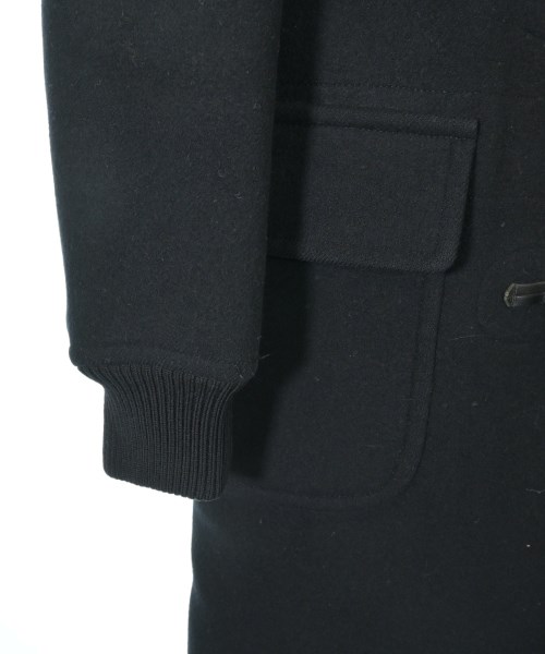 SCYE BASICS（サイベーシックス）ダッフルコート 黒 サイズ:36(XS位) メンズ/2200633677022