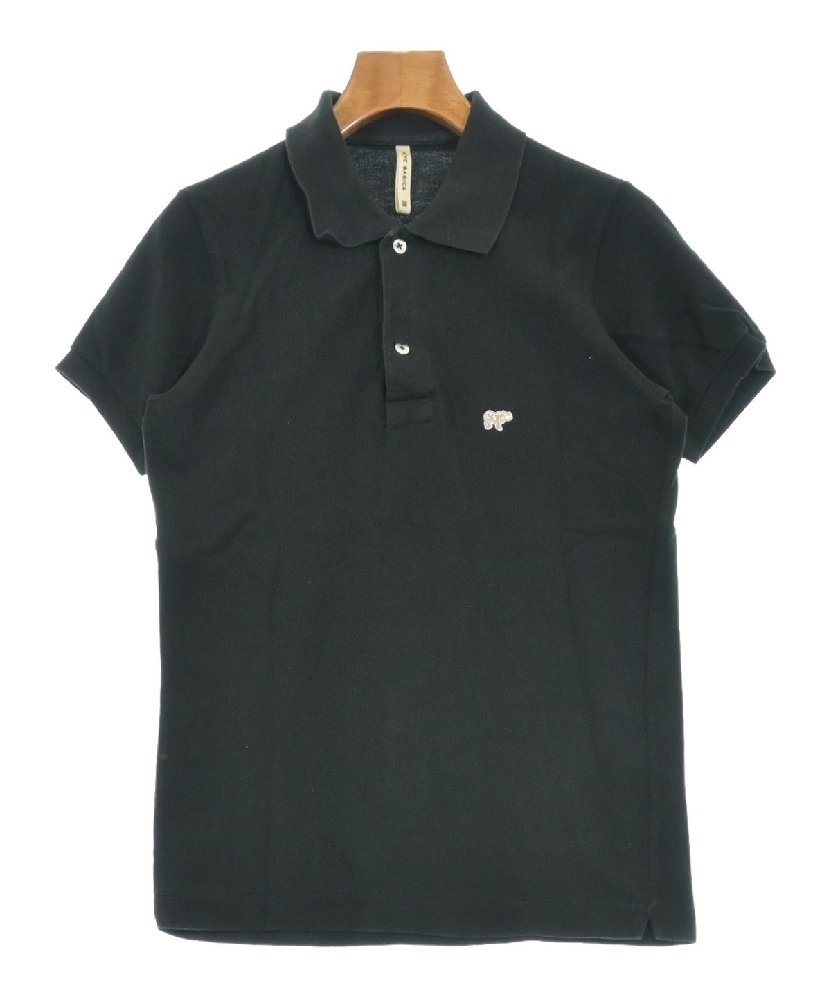 【新品タグ付き】scye basic ポロシャツ ブラック 40 BLACK EYE PATCH（ブラックアイパッチ）Tシャツ・カットソー 黒