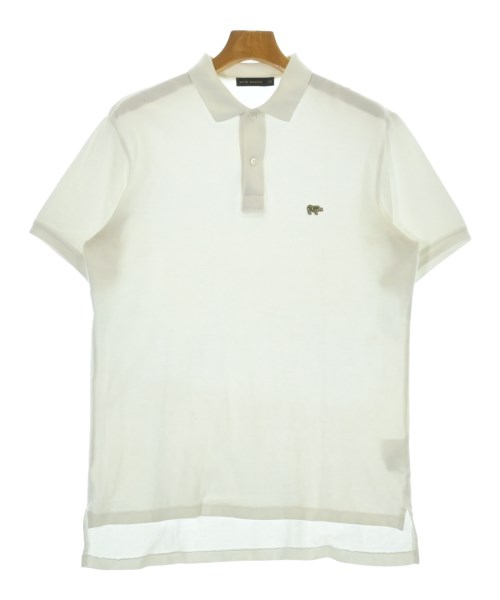 SCYE BASICS(サイベーシックス)ポロシャツ 白 サイズ:38(M位)/2200650410015