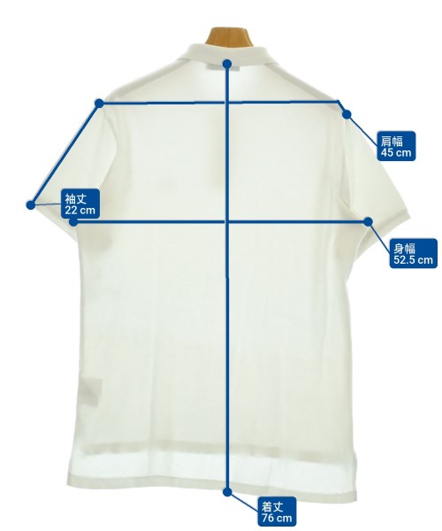 SCYE BASICS（サイベーシックス）ポロシャツ 白 サイズ:38(M位) メンズ/2200650410015