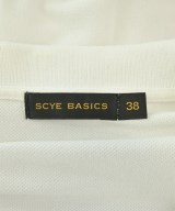 SCYE BASICS（サイベーシックス）ポロシャツ 白 サイズ:38(M位) メンズ/2200650410015