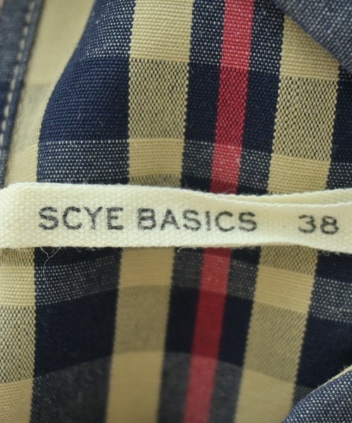 SCYE BASICS（サイベーシックス）カジュアルシャツ ベージュ サイズ:-(L位) レディース/2200677900025