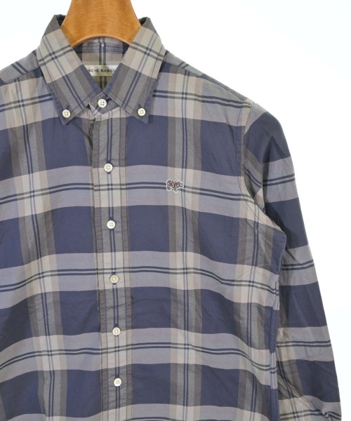 SCYE BASICS（サイベーシックス）カジュアルシャツ 紫 サイズ:36(XS位) メンズ/2200675514033