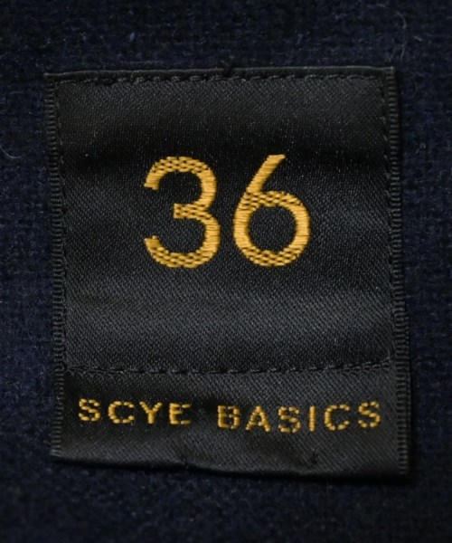 SCYE BASICS（サイベーシックス）ダッフルコート グレー サイズ:36(M位) メンズ/2200679217015