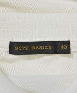 SCYE BASICS（サイベーシックス）ポロシャツ 白 サイズ:40(M位) メンズ/2200680065025