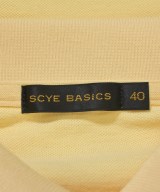 SCYE BASICS（サイベーシックス）ポロシャツ 黄 サイズ:40(M位) メンズ/2200680065032