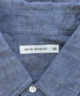 SCYE BASICS（サイベーシックス）カジュアルシャツ 紺 サイズ:38(S位) メンズ/2200675375214