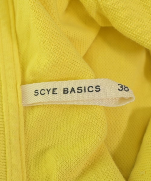 SCYE BASICS（サイベーシックス）ポロシャツ 黄 サイズ:38(M位) メンズ/2200677065335