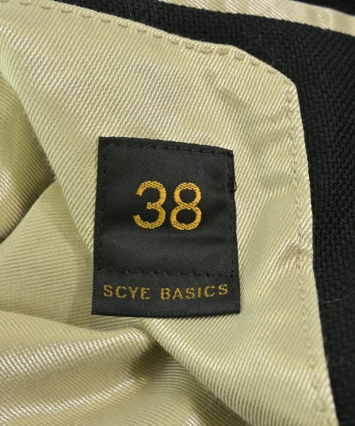 SCYE BASICS（サイベーシックス）テーラードジャケット 黒 サイズ:38(M位) メンズ/2200695129019