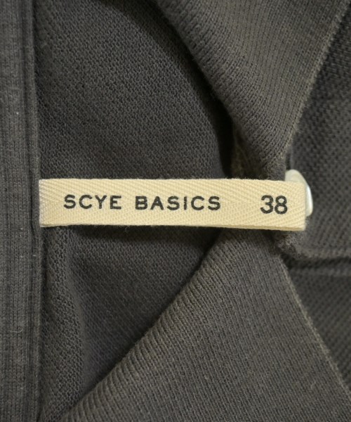 SCYE BASICS（サイベーシックス）ポロシャツ グレー サイズ:38(S位) メンズ/2200695424114