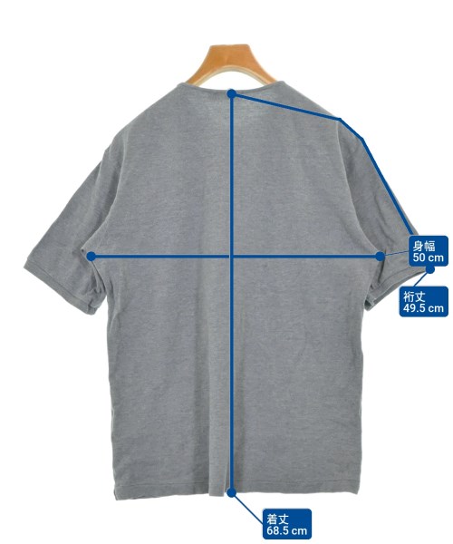 SCYE BASICS（サイベーシックス）Tシャツ・カットソー グレー サイズ:38(S位) メンズ/2200697213037