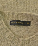 SCYE BASICS（サイベーシックス）ニット・セーター ベージュ サイズ:38(S位) メンズ/2200701401047