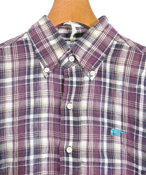 SCYE BASICS（サイベーシックス）カジュアルシャツ 紫 サイズ:-(M位) メンズ/2200648279266