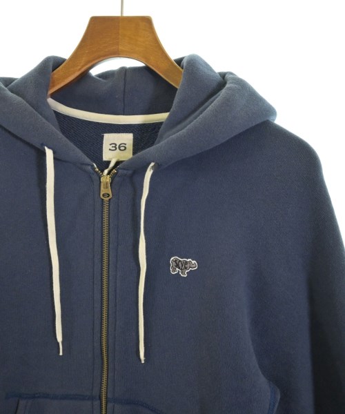 SCYE BASICS（サイベーシックス）パーカー 紺 サイズ:36(S位) メンズ/2200656291038