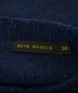 SCYE BASICS（サイベーシックス）ニット・セーター 青 サイズ:38(L位) メンズ/2200650878112