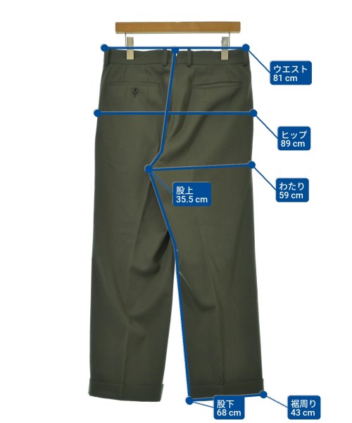 SCYE BASICS（サイベーシックス）その他 カーキ サイズ:38(S位) メンズ/2200657617035