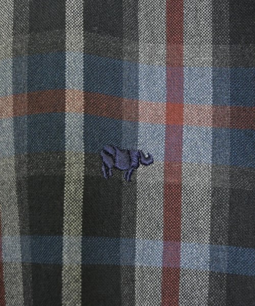 SCYE BASICS（サイベーシックス）カジュアルシャツ グレー サイズ:38(S位) メンズ/2200656433025