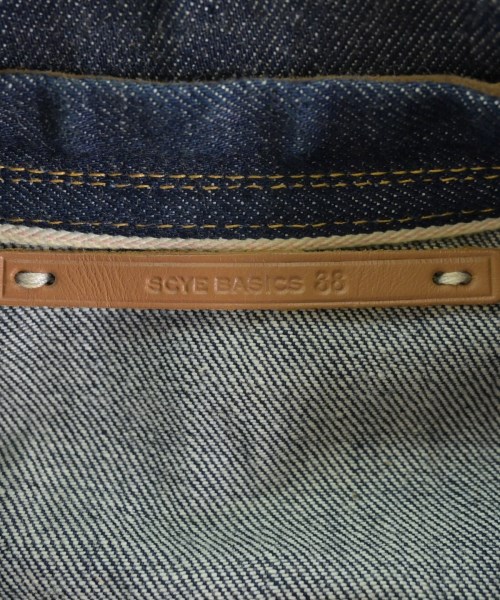 SCYE BASICS（サイベーシックス）デニムジャケット 紺 サイズ:38(M位) レディース/2200657050016