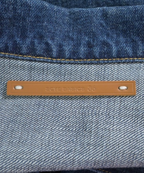 SCYE BASICS（サイベーシックス）デニムジャケット 紺 サイズ:36(S位) レディース/2200659181046