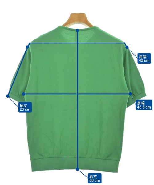 SCYE BASICS（サイベーシックス）Tシャツ・カットソー 緑 サイズ:38(S位) メンズ/2200660609065
