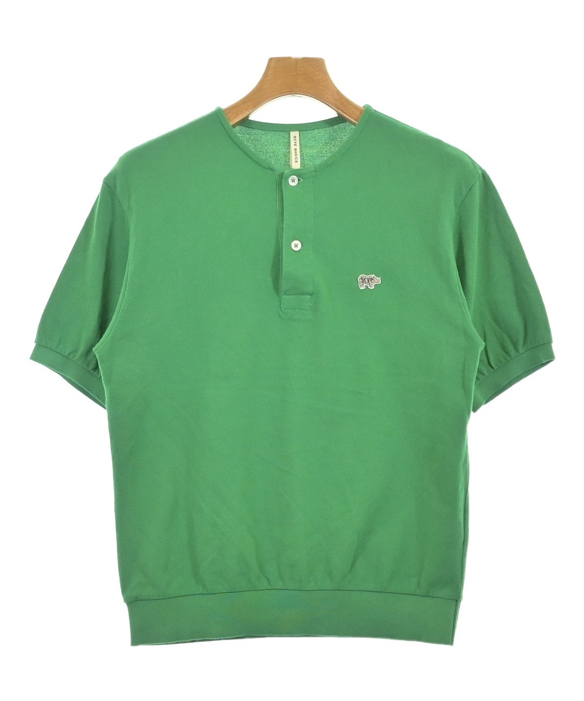 SCYE BASICS（サイベーシックス）Tシャツ・カットソー 緑 サイズ:38(S 