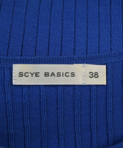 SCYE BASICS（サイベーシックス）ニット・セーター 青 サイズ:38(M位) レディース/2200660473161