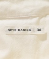 SCYE BASICS（サイベーシックス）カジュアルシャツ 白 サイズ:36(XS位) メンズ/2200709362159