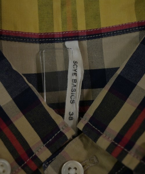 SCYE BASICS（サイベーシックス）カジュアルシャツ ベージュ サイズ:38(M位) メンズ/2200645259032