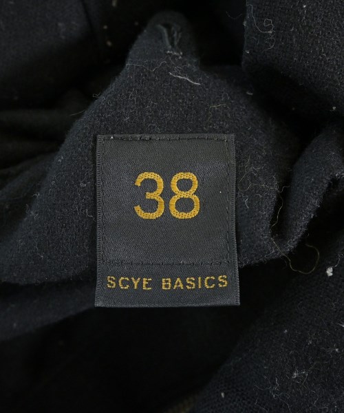 SCYE BASICS（サイベーシックス）ダッフルコート 黒 サイズ:38(M位) レディース/2200648007012