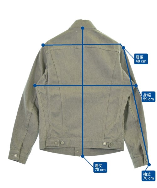 SCYE BASICS（サイベーシックス）デニムジャケット グレー サイズ:40(M位) メンズ/2200646378039