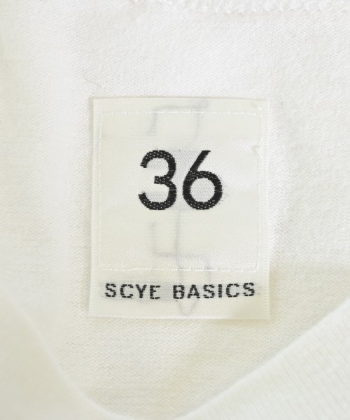 SCYE BASICS（サイベーシックス）Tシャツ・カットソー 白 サイズ:36(S位) レディース/2200690320015