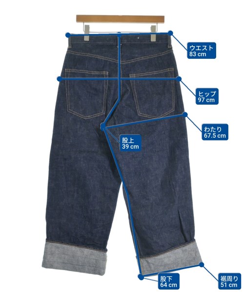 SCYE BASICS（サイベーシックス）デニムパンツ 紺 サイズ:30(M位) メンズ/2200662717041