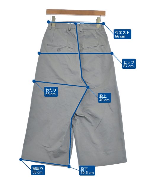 SCYE BASICS（サイベーシックス）チノパン グレー サイズ:38(M位) レディース/2200666229014