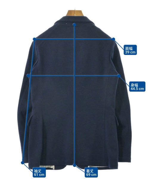SCYE BASICS（サイベーシックス）カジュアルジャケット 紺 サイズ:38(M位) メンズ/2200663202089