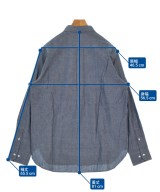 SCYE BASICS（サイベーシックス）カジュアルシャツ 紺 サイズ:40(L位) メンズ/2200668441018