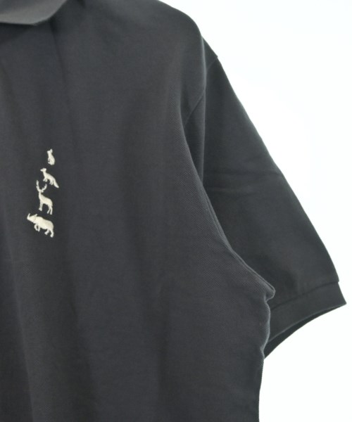 SCYE BASICS（サイベーシックス）ポロシャツ グレー サイズ:42(XL位) メンズ/2200670978014