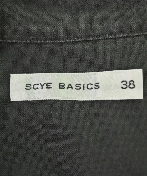 SCYE BASICS（サイベーシックス）カジュアルシャツ グレー サイズ:38(M位) メンズ/2200727775030