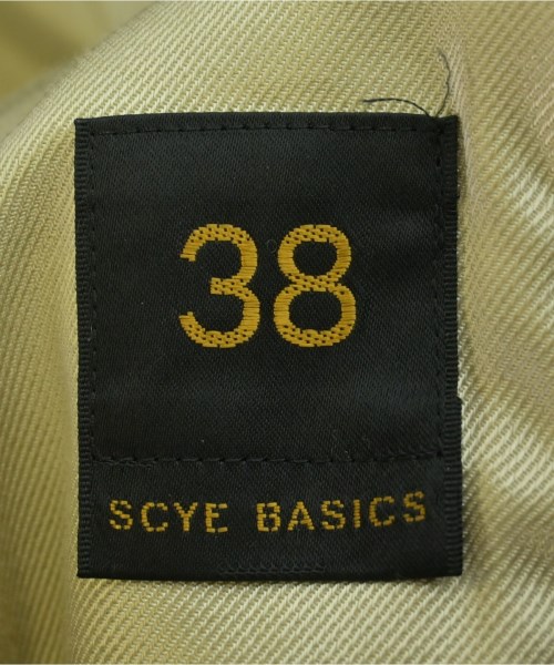 SCYE BASICS（サイベーシックス）チェスターコート 紺 サイズ:38(M位) メンズ/2200715494080