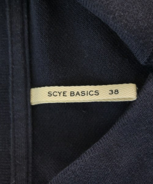 SCYE BASICS（サイベーシックス）ポロシャツ 紺 サイズ:38(S位) メンズ/2200721612362