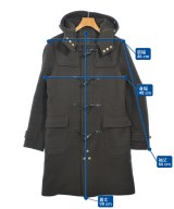 SCYE BASICS（サイベーシックス）ダッフルコート 茶 サイズ:40(L位) メンズ/2200725684167