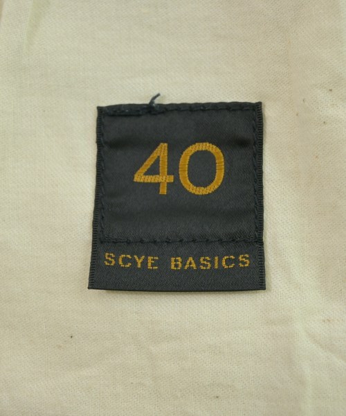 SCYE BASICS（サイベーシックス）チノパン ベージュ サイズ:40(L位) メンズ/2200683793031