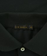 SCYE BASICS（サイベーシックス）ポロシャツ 黒 サイズ:40(M位) メンズ/2200684148069