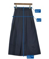 SCYE BASICS（サイベーシックス）ロング・マキシ丈スカート 紺 サイズ:36(S位) レディース/2200691621302
