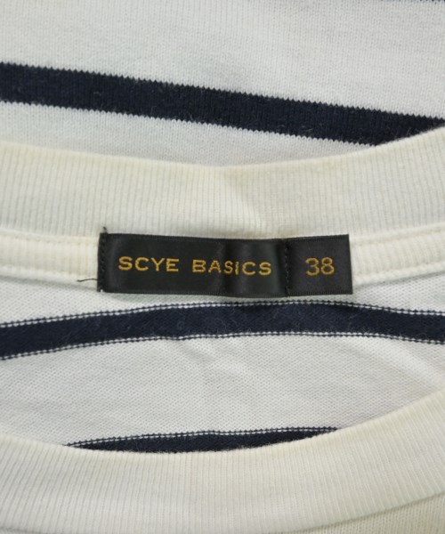 SCYE BASICS（サイベーシックス）Tシャツ・カットソー 白 サイズ:38(S位) メンズ/2200686759140
