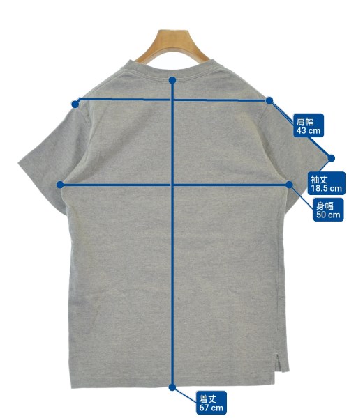 SCYE BASICS（サイベーシックス）Tシャツ・カットソー グレー サイズ:38(S位) メンズ/2200687572045