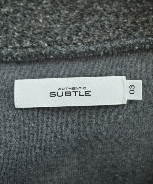 SUBTLE authentic（サートル）Tシャツ・カットソー グレー サイズ:3(L位) メンズ/2200721712185
